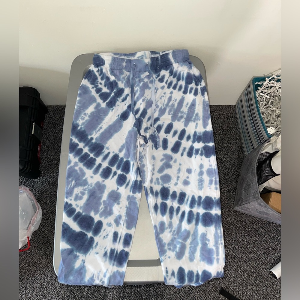 Blue Tie Dyes Joggers